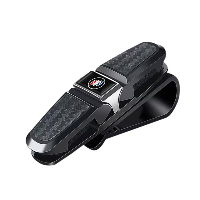 

Car Glasses Case Auto Sun Visor Glasses Holder Sunglasses Clip For Buick Century Excelle XT Excelle GT Regal enclave Park Avenue чёрный