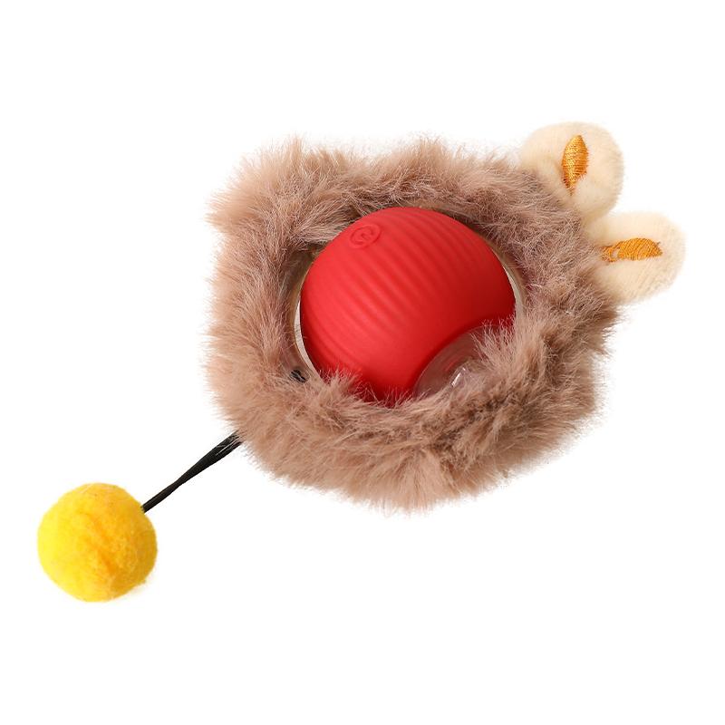 

Electric Cat Toys Hide and Seek Kitten Toy Chirping&Motion Activated Interactive Cat Toy Cats Hiding Cover Exercise Toy