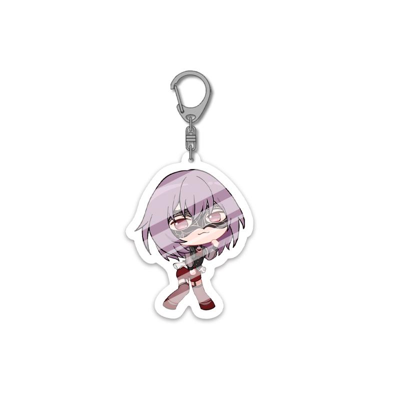 5pc Cute SD Anime Girls Key chain Ave mujica Acrylic Keychain Keyring Hanging Accessories For Fans Gift