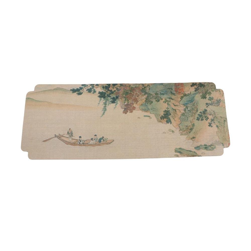 Chinesischer Stil Tee Tuch Doppelseitig Teematte Tischmatten Chinesisches Teetuch Teetisch