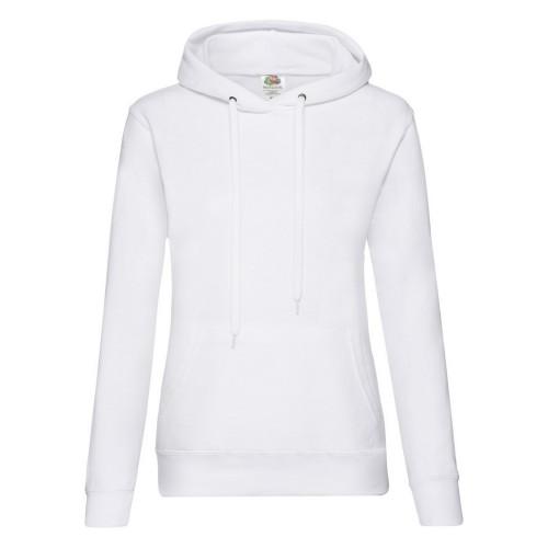 FRUIT OF THE LOOM Dámská mikina/mikina s kapucí Lady Fit