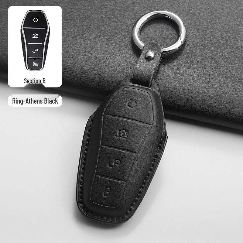 BYD Key Case for Han, Qin Plus DMI, Song Pro, Tang L, Yuan 05, Seagull, Seal 06, Dolphin Cross-border