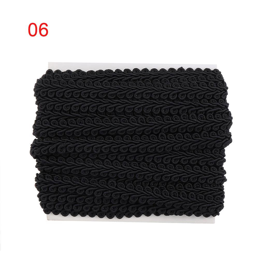 

5m/lot Gold Silver Curve DIY Crafts Clothes Accessories Lace Trim Ribbon Fabric Sewing L