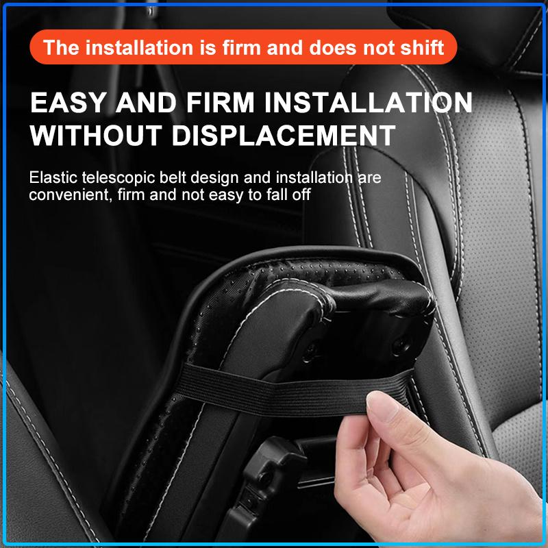 1Pcs Car Armrest Box Mats Leather Center Console Covers Emblem For Land Rover Freelander 2 L2 L319 L462 LF Range Sport Evoque L322 Discovery 2 3 4 5