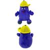 Grimace Shake Yellow Hat Plush Toy Cartoon Animal Design 18cm Height Customizable