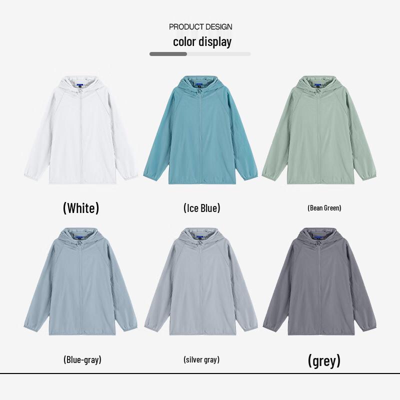 Mark Fairwhale Men's Ice Silk UPF50+ Hooded Sun Protection Jacket