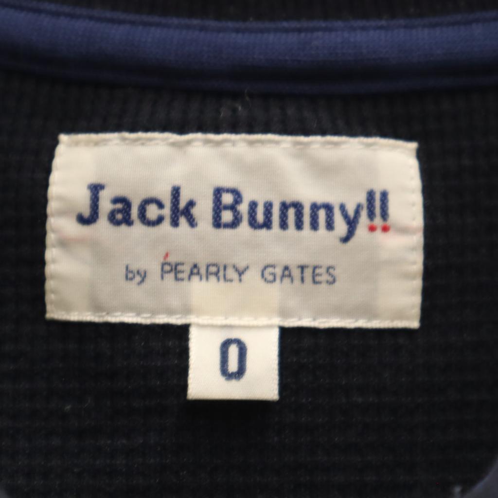 Jack Bunny!! golf Short sleeve Polo shirt Navy Women Used