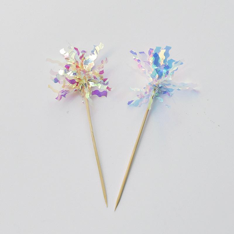 Cute Bear & Smiley Face Birthday Candle Inserts - Cartoon Cake Decorations for Kids