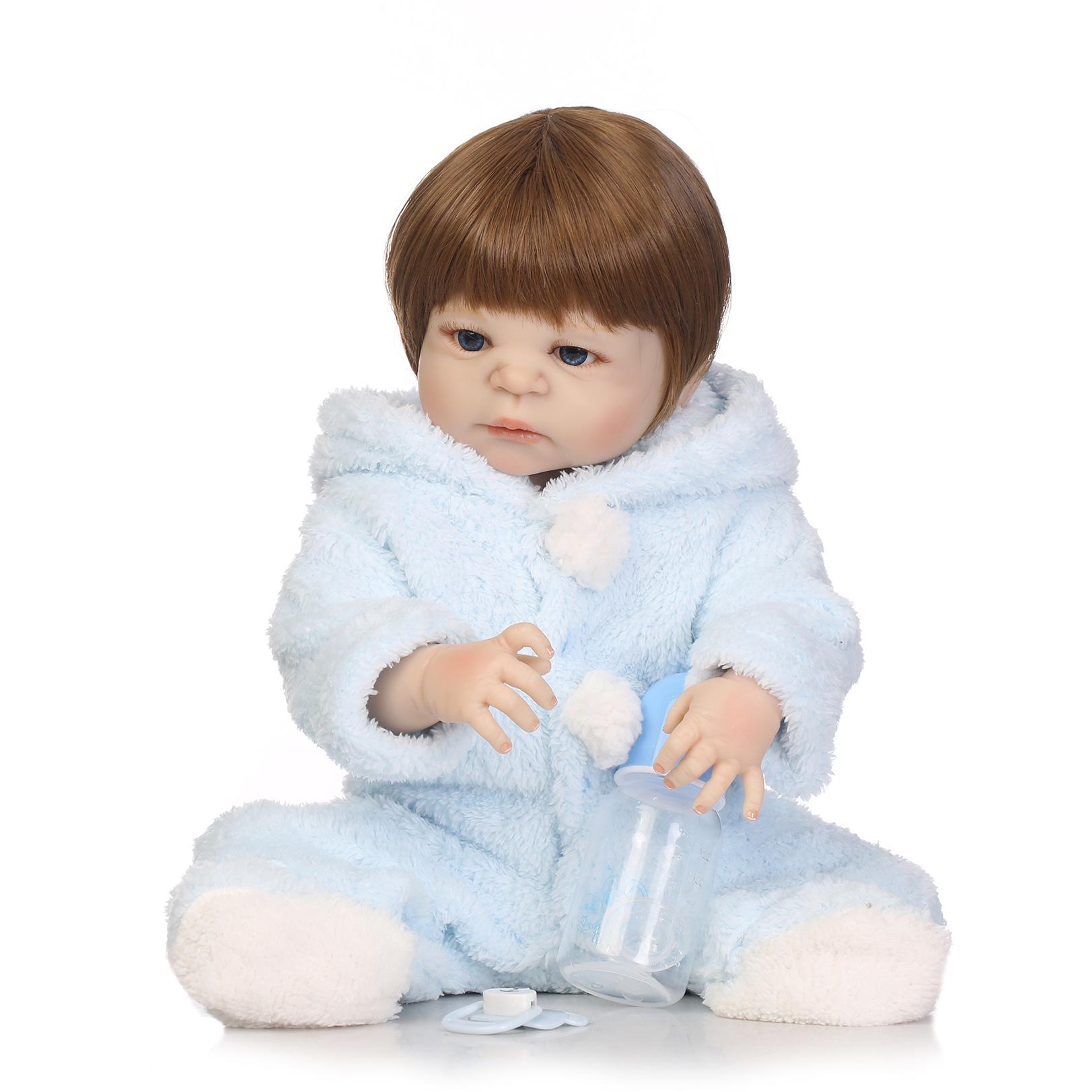 NPK Silicone Realistic Baby Doll - Cute Companion for Kids 57 cm
