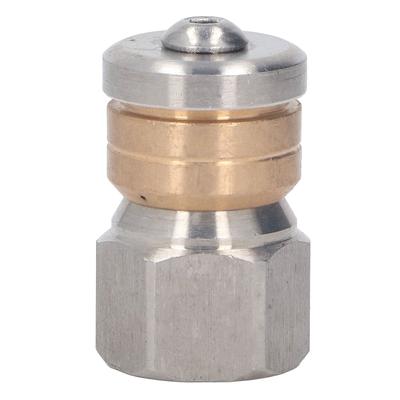 Duza de spălător cu presiune Oțel inoxidabil Alamă Compactă Mini Duza pentru Canalizare Apă Caldă și Rece 5000 PSI G3 8in