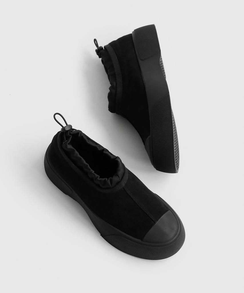 Sappun Poed Fur-Lined Boots (4Cm)