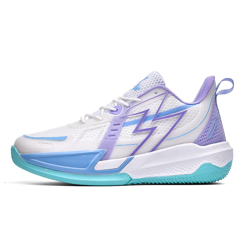 Basketball shoes couple's shock-resistant wear-resistant non-slip breathable actual men's shoes spring and autumn teenagers low-top sports shoes men