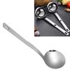 Soup Oil Filter Spoon Stainless Steel Strainer Long Handle Cooking Ladle for Home Restaurant