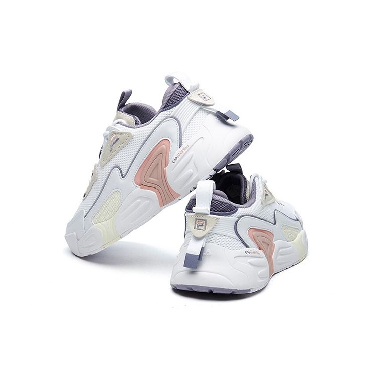 FILA Vortex Low Top Retro Basketball Shoes Women sneaker FILA-White F12W111234FPF