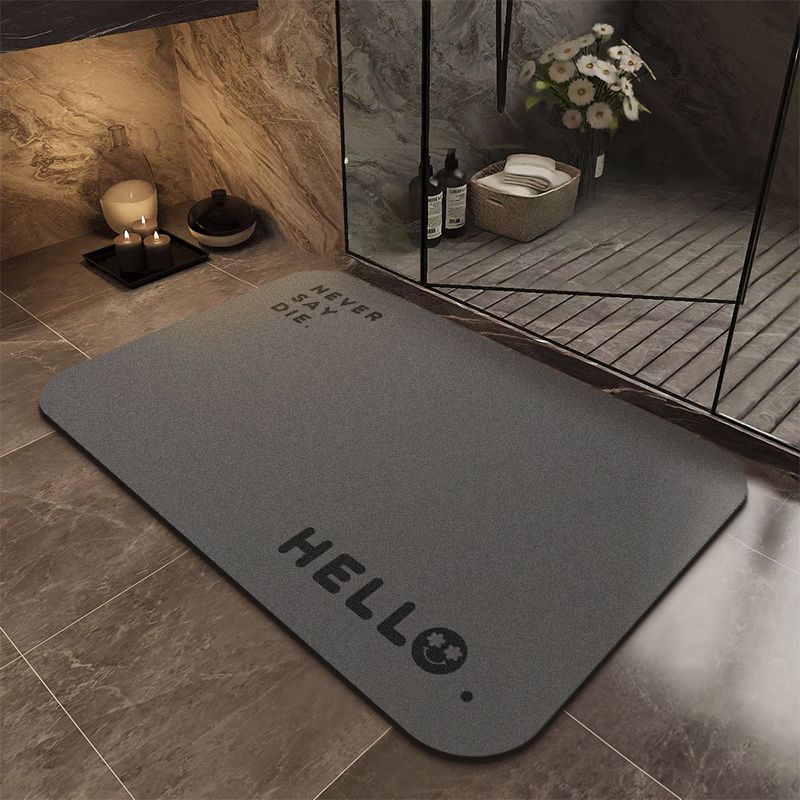 

Диатомовая грязь ванная абсорбирующий коврик для пола, устойчивый к грязи и скольжению, кухонный коврик для пола, бытовой коврик, ковер 40x60cm15.7x23.6in