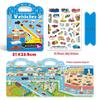 Early Education Quiet Sticker Book for Toddlers: Enlightenment and Cognitive Learning Puzzle