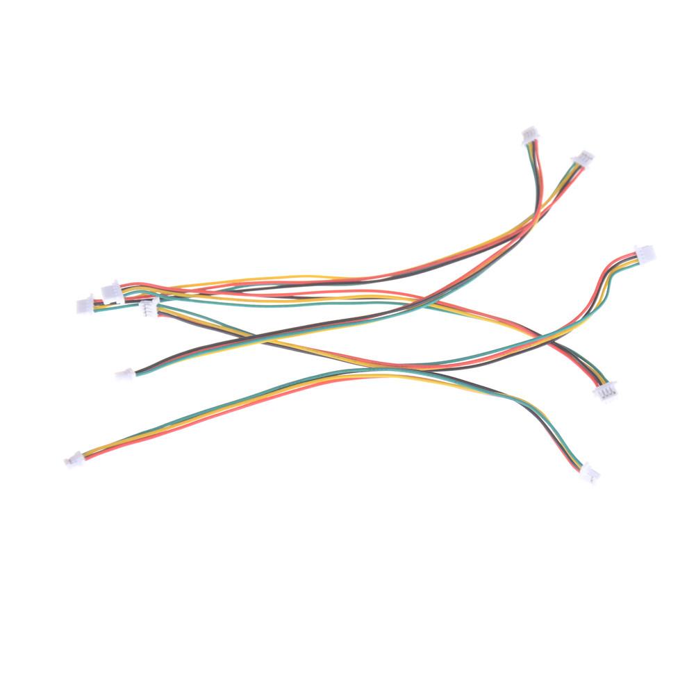5pcs/LOT Mini Micro SH 1.0mm 4-Pin JST Double Connector Plug Wires Cables 150MM Drop Shipping