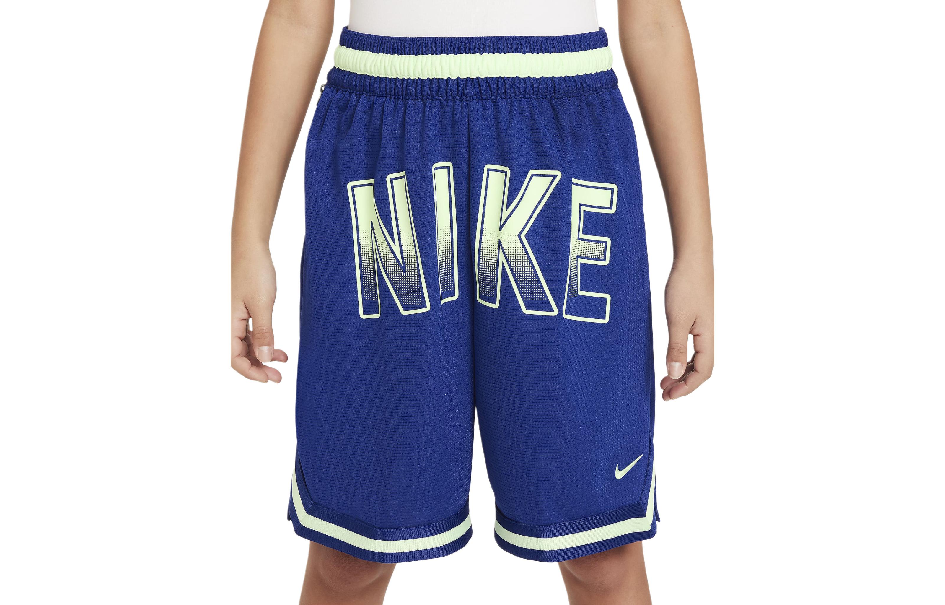 Nike DNA Culture Of Basketball Kids Shorts Kids  Dark Royal Blue/Vapor Green FN8351-455 XL