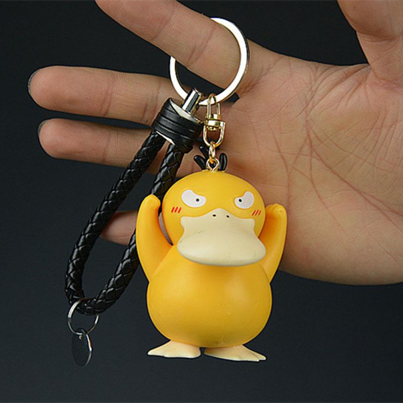 

Cartoon Pokemon Kawaii Squirtle Psyduck Key Ring Charm Bag Ornament Doll Children Birthday Presents Durable Perfect Gift