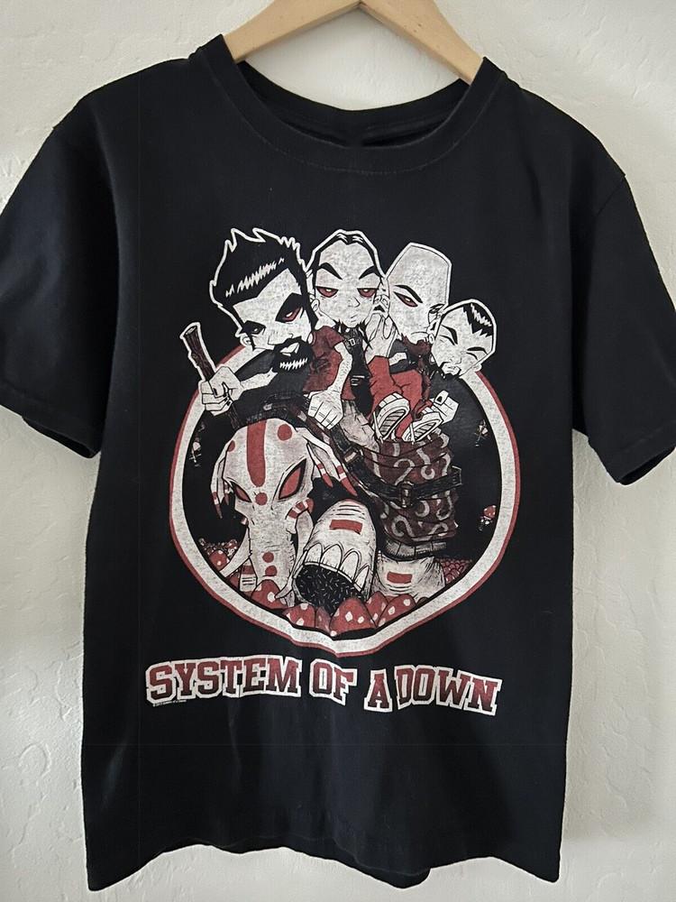 

System Of A Down album Short Sleeve T-Shirt All Size S-5XL UB066 XL
