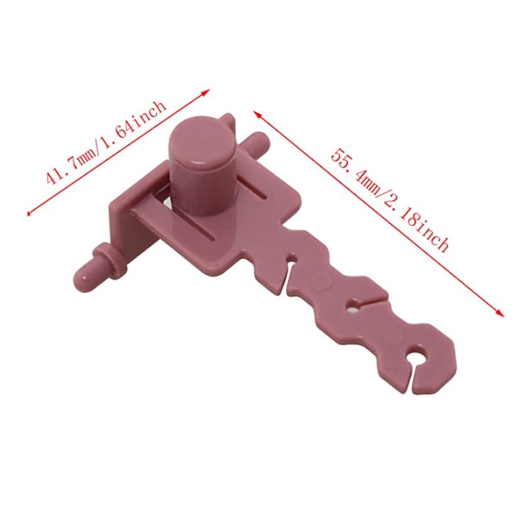 Plastic Knitting Machine Thread Stand Pink Knitting Machine Accessory Hand Crank Knitting Machine