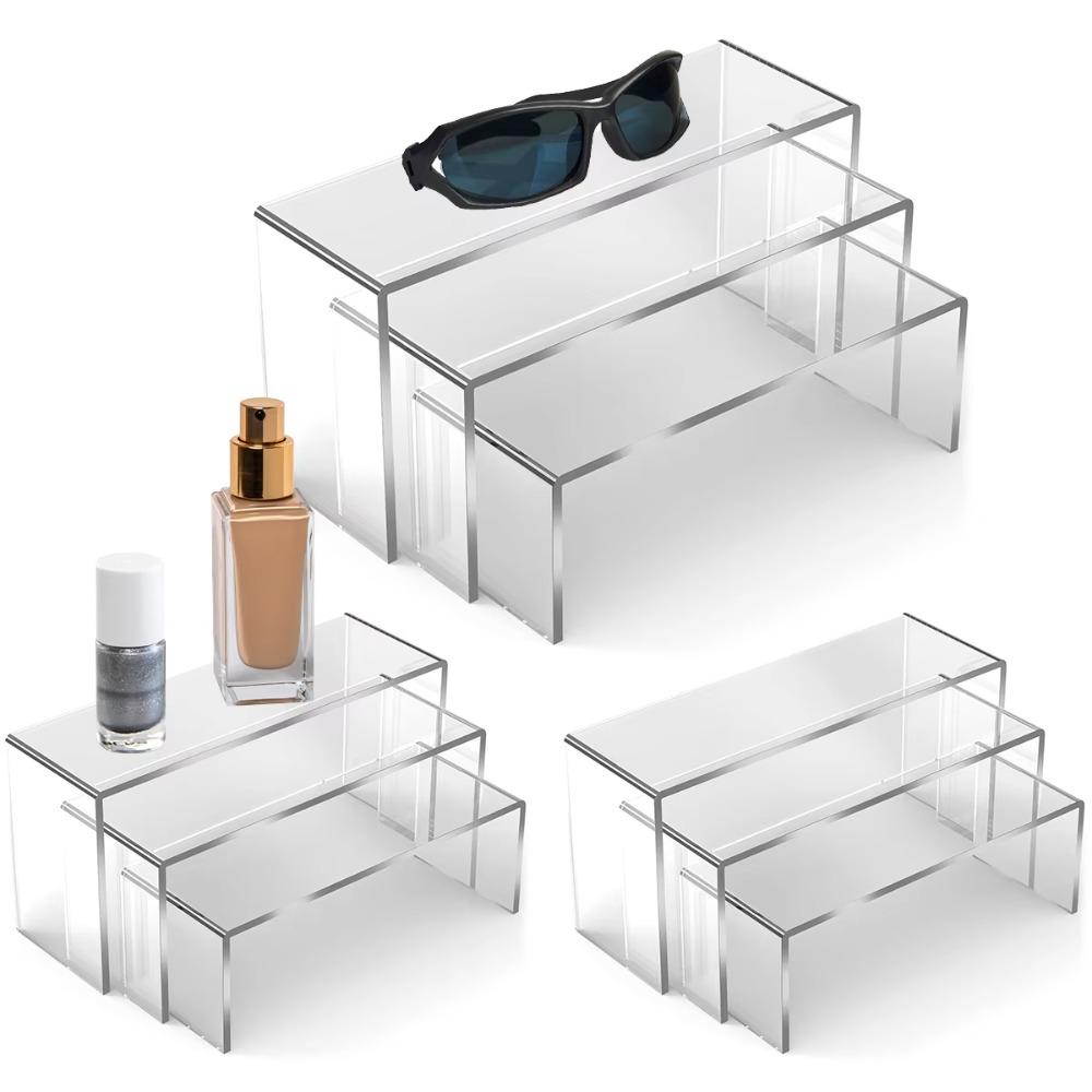 

5Pcs U Shape Toy Display Stand Refrigerator Desserts Storage Rack Cabinet Shelf Bakery 5pcs