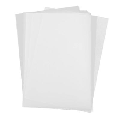 1 db Nyomtatható zsugor műanyag lapok Kézzel készített 29x20cm Zsugor fólia Áttetsző Fehér Shrinky Művészeti papírok tintasugaras nyomtatóhoz