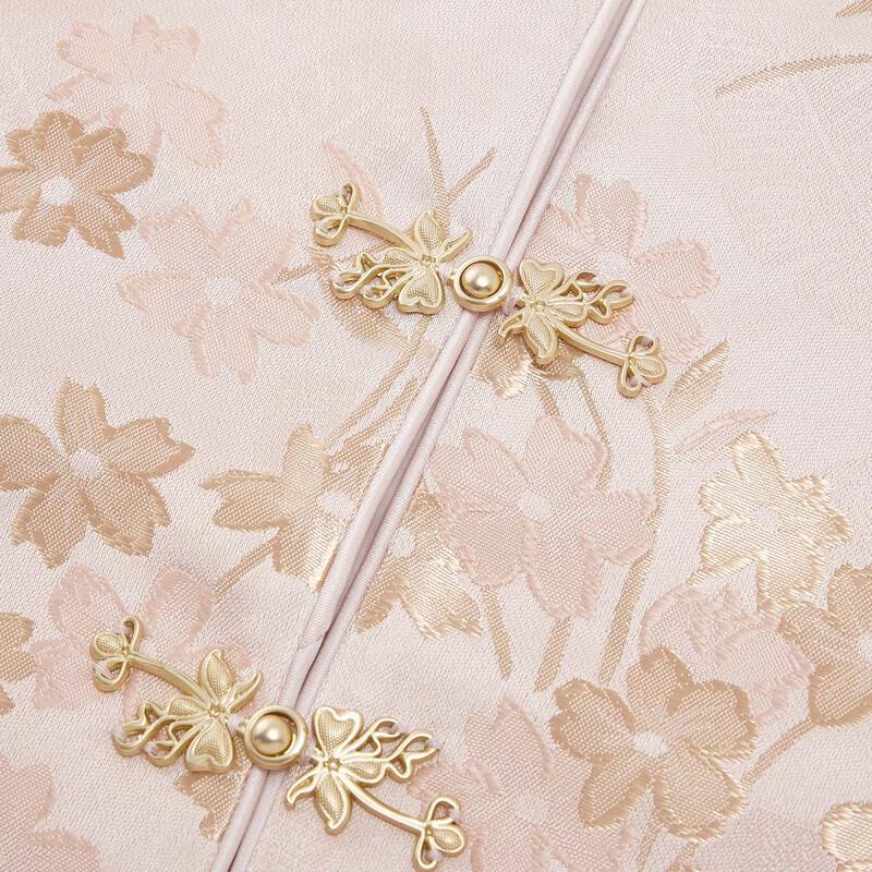 IEF 2026 Spring New Chinese Style Petite Women's Top & Pants Set