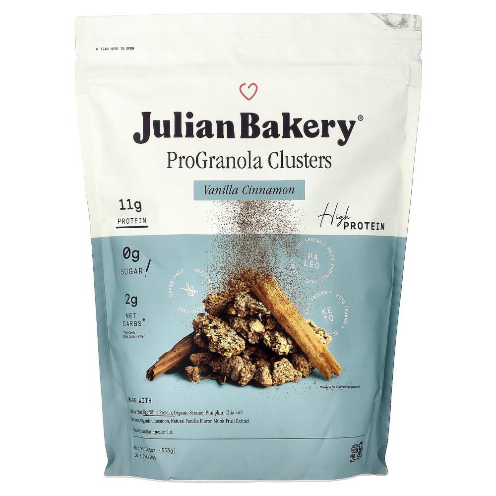 Julian Bakery ProGranola Vanilla Cinnamon Clusters 553g (19.5oz) 553g - 1 ea