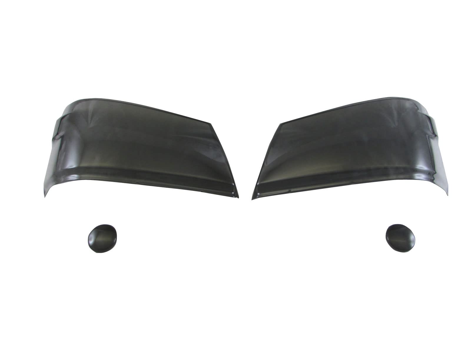 

BRIGHTZ Smoked Headlight Cover Set for Late Model Hijet Truck Hijet Truck S500P/S510P [SMO-FRO-081] S500/S510/S 500/510