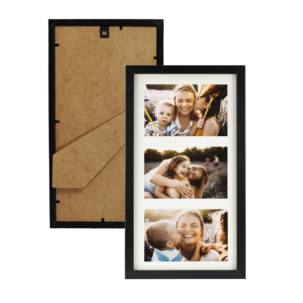 Photo Frame 15/15 Basic M044 Black  18X35 Cm