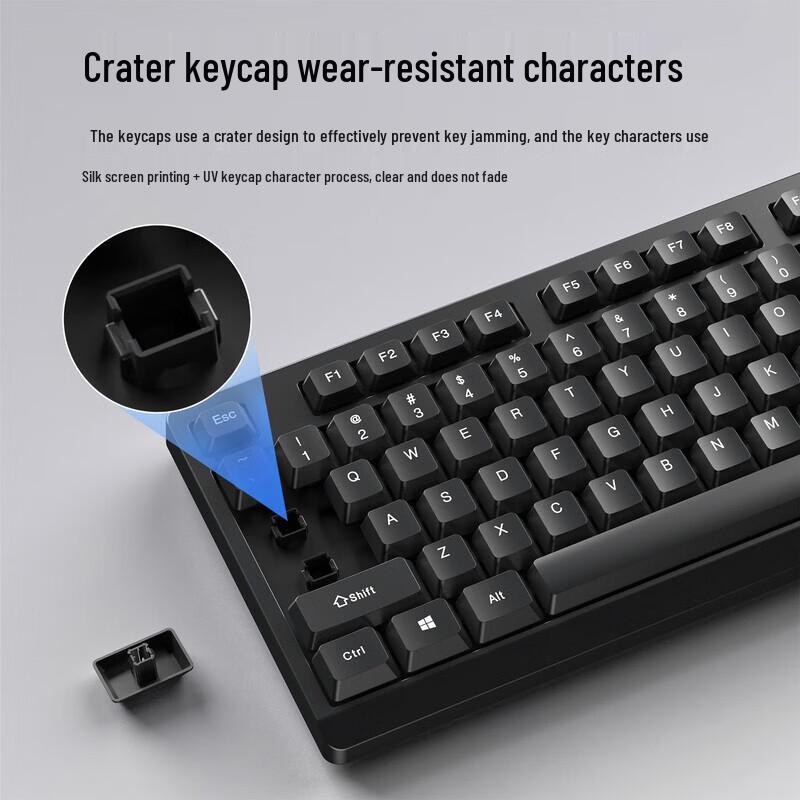 LINGSHE T906 Wireless Keyboard and Mouse Set