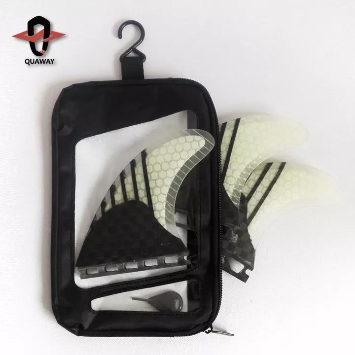 Bestseller Wabenmuster 5 Stück/Set Surfbrett Finnen Glasfaser Single Tab Finnen Carbon Surf Finnen