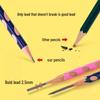 Lead-Free Triangular Drawing Pencils for Elementary and Kindergarten Kids - Safe and Easy Grip Design with Hole Feature
