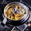 FORSINING Men's Fashion Carved Hollow Fully Automatic Waterproof Mechanical Watch