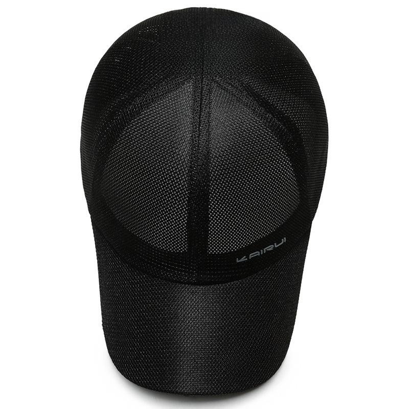 Men's Breathable Mesh Baseball Cap for Spring and Summer Sun Protection, Middle-Aged and Elderly Outdoor Sports Cap.