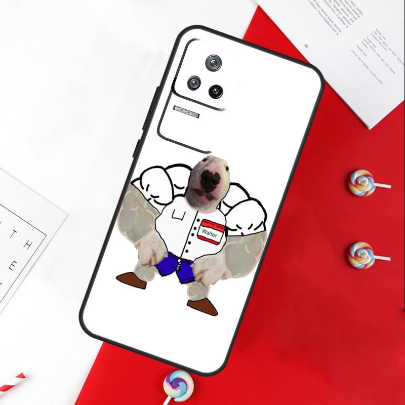 Walter Dog Meme Cute Cover For Xiaomi 13T 11T 12T 14T Pro 13 14 15 Ultra POCO X7 Pro X3 X5 X6 F5 F6 M6 Pro Case