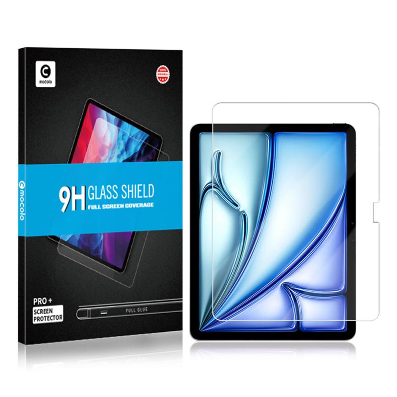 MOCOLO Für iPad Air 11 (2025)/(2024) Displayschutzfolie HD, blasenfrei, gehärtetes Glas