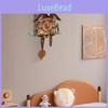 Wall Clock Contemporary With Acoustic Cuckoo For Interior Living Household Room
