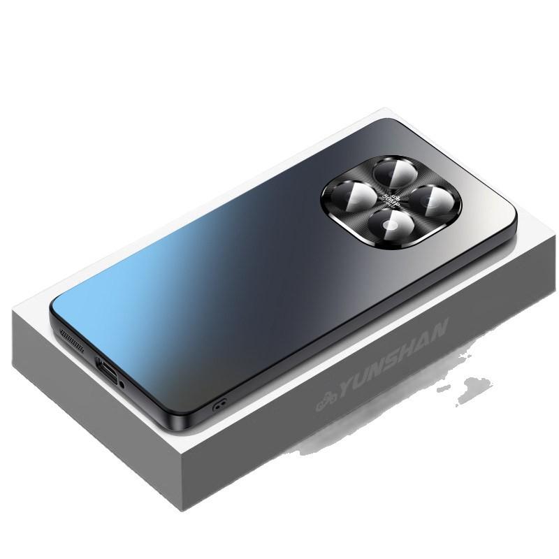 Suitable for Redmi note11 mobile phone case, high-end matte metal lens, all-inclusive curved screen, hard fine hole case.
