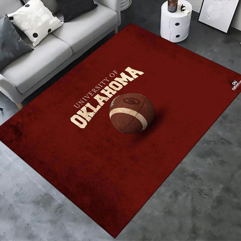 Oklahoma Sonners Carpet Rug for Living Room Bedroom Home Sofa Decoration,Kids Play Non-slip Floor Mat