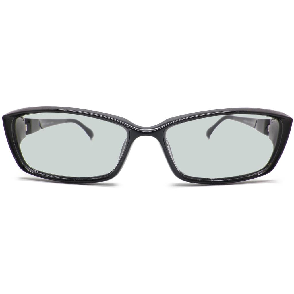 TR9506HC Polarized Photochromic Sunglasses for Large UV Darkens Slightly Bad TR90 [OTC.web] Men, Size, Stylish, Cool, Protection, Color, (BK-C1)