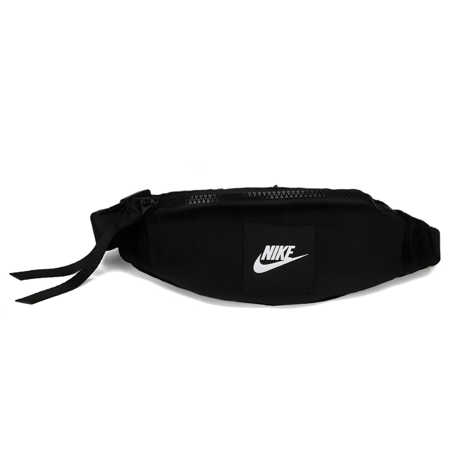 Nike Sportswear Heritage Sports Zipper Polyester Waist Bag Unisex bags Black CQ0264-010 Black
