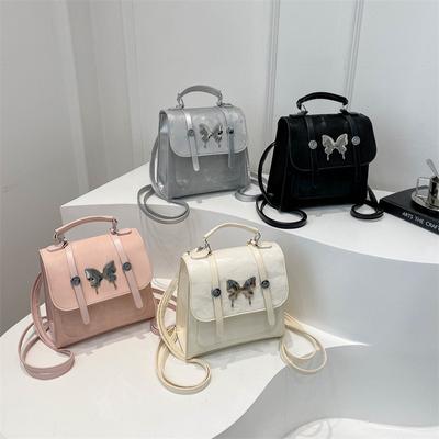 Nowa codzienna torba na ramię Elementy motyla Modna i stylowa Plecak o dużej pojemności dla kobiet Ręczna crossbody Mała kwadratowa torebka