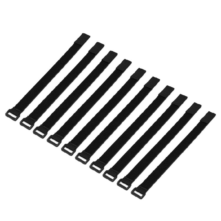 

10Pieces Drones Battery Straps with Buckle for Firm Hold and Efficient Operation in Racing Drones Length 30cm