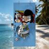 Cartoon Mafalda Towel Quick Drying Beach Towels Are Suitable For Swimming Pools Camping Yoga And The Gym