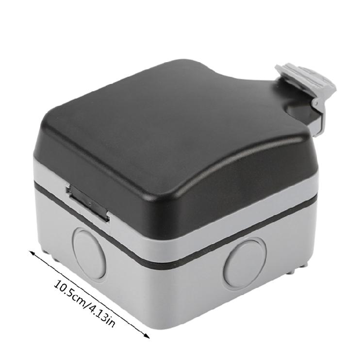 Waterproof Switches Socket Box Single Outlet Cover Outdoor Electrical Outlet Box