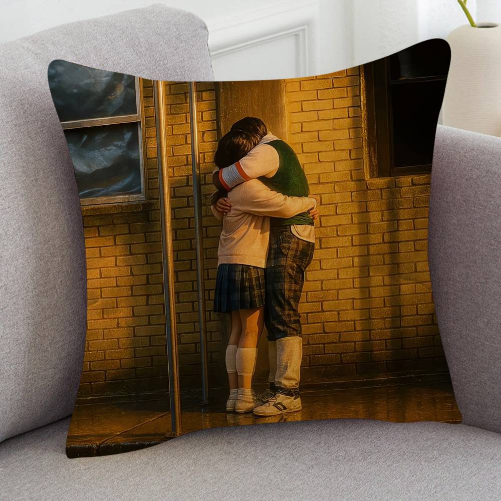 TV Drama All Of Us Are Dead Cartoon Series Square Pillowcase Soft Waist Sofa Cushion Cover Bedroom Room Pillowcase