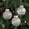 6PC/Set Christmas Ball Ornaments Valentine's Day Hanging Balls Gifts Plastic Balls New Year Multiple Options Available