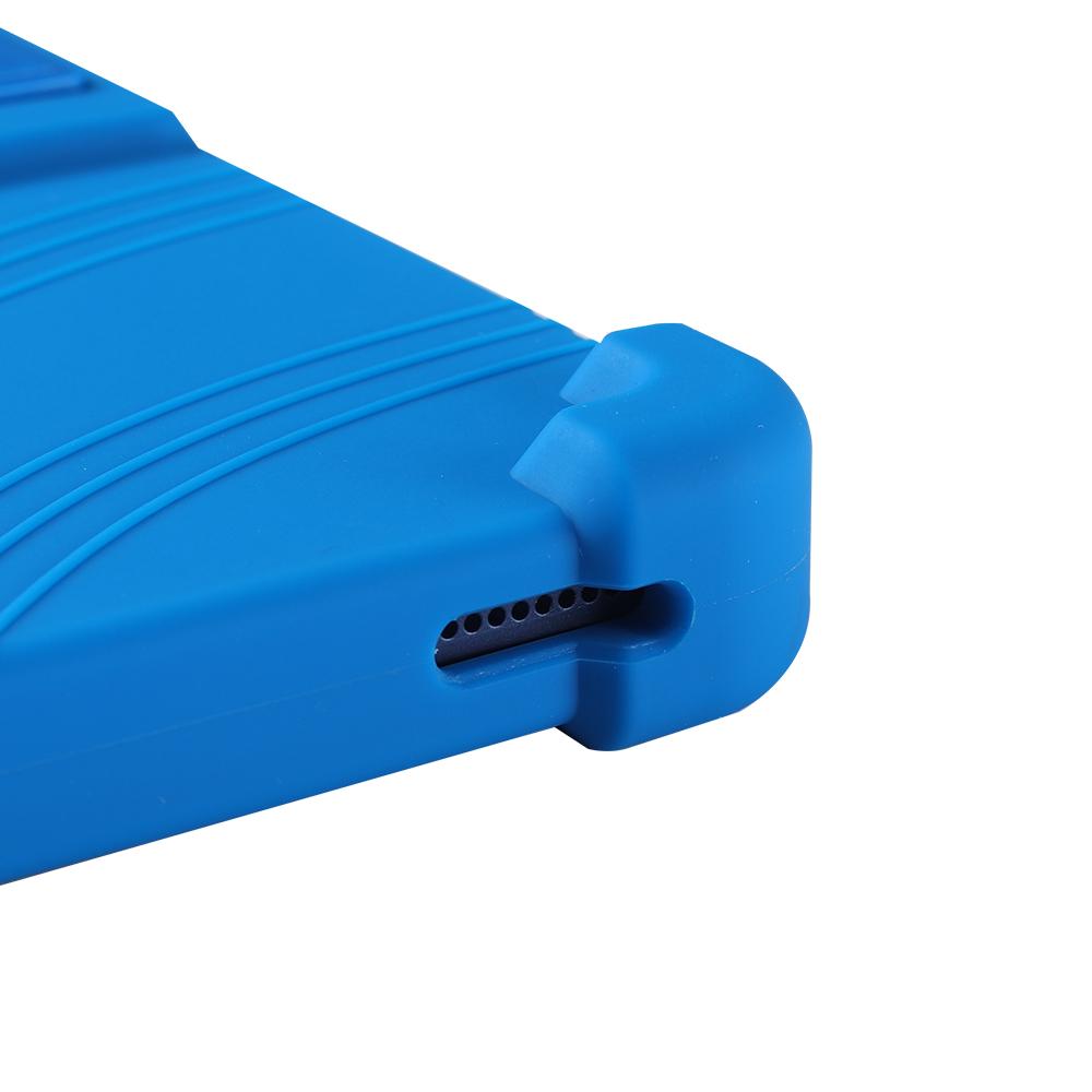 For Blackview Mega 2 Case Adjustable Kickstand Silicone Tablet Protective Cover